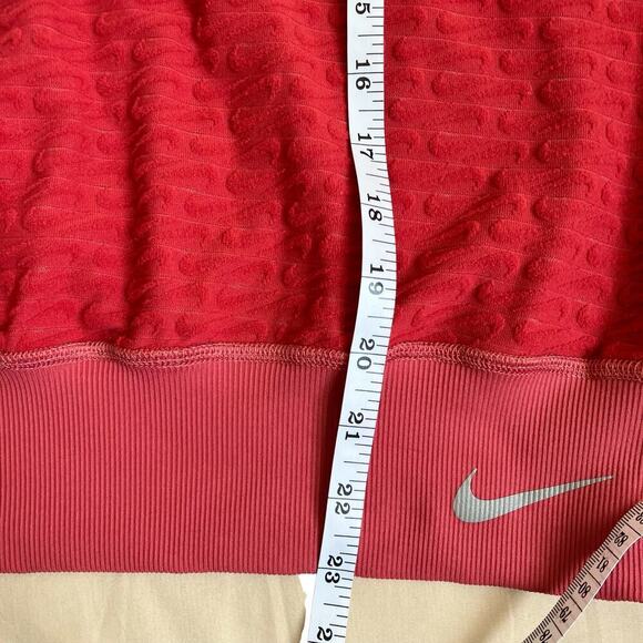 Nike Womens ThermaFIT Element Running Crewneck Top Reversible Pink Terrycloth XL - Picture 16 of 16